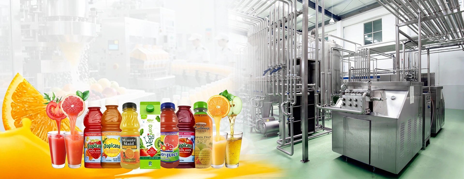 Proveedor de línea de producción de jugo de China