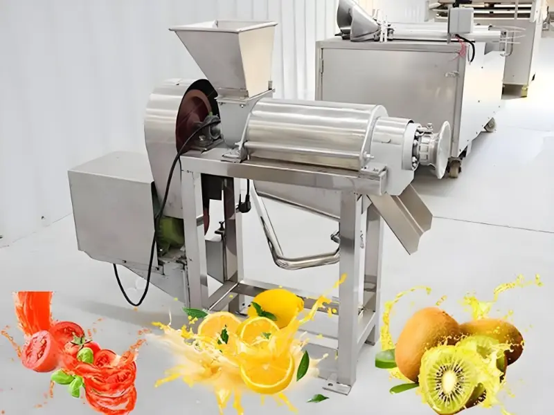 ¿Cómo funciona una línea de producción de jugos?