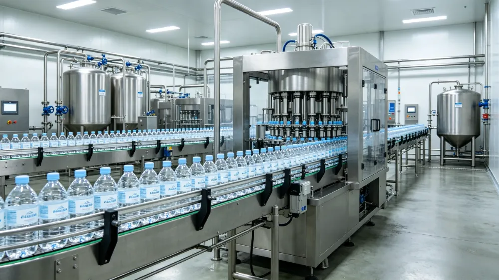 Línea de producción de agua embotellada: 10 factores antes de invertir