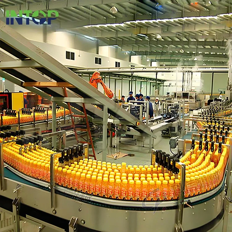Línea de producción de jugo de manzana