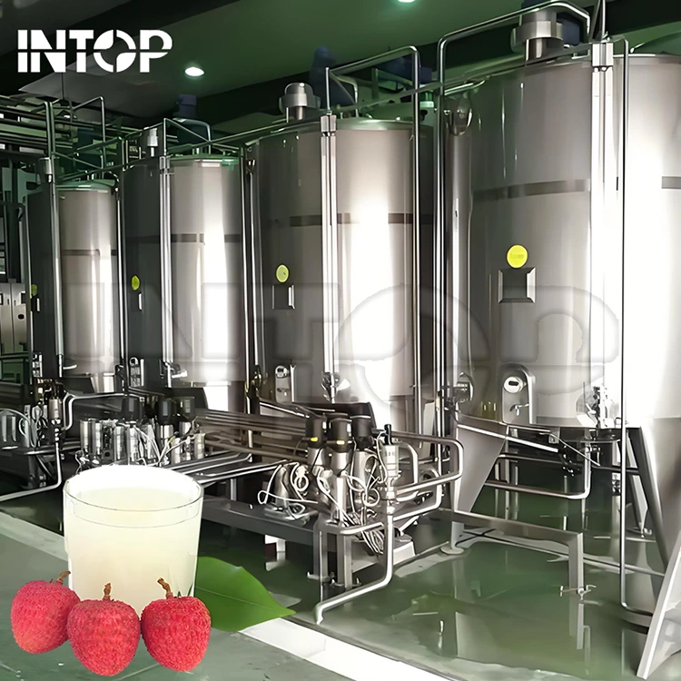 Línea de producción de jugo de lichi