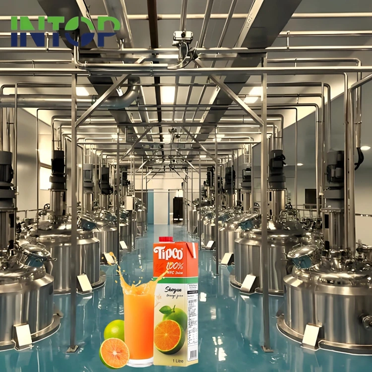 Línea de producción de jugo NFC