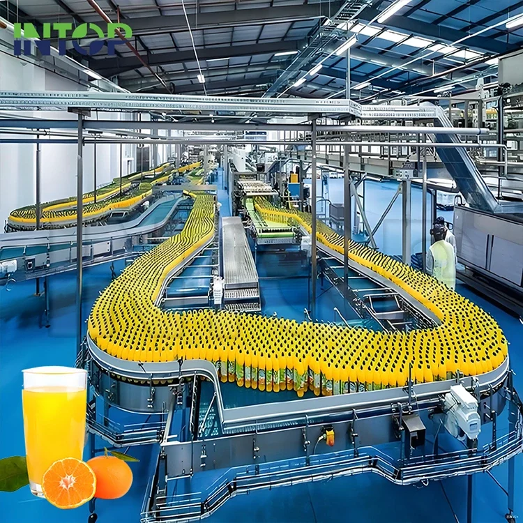 Línea de producción de jugo de naranja