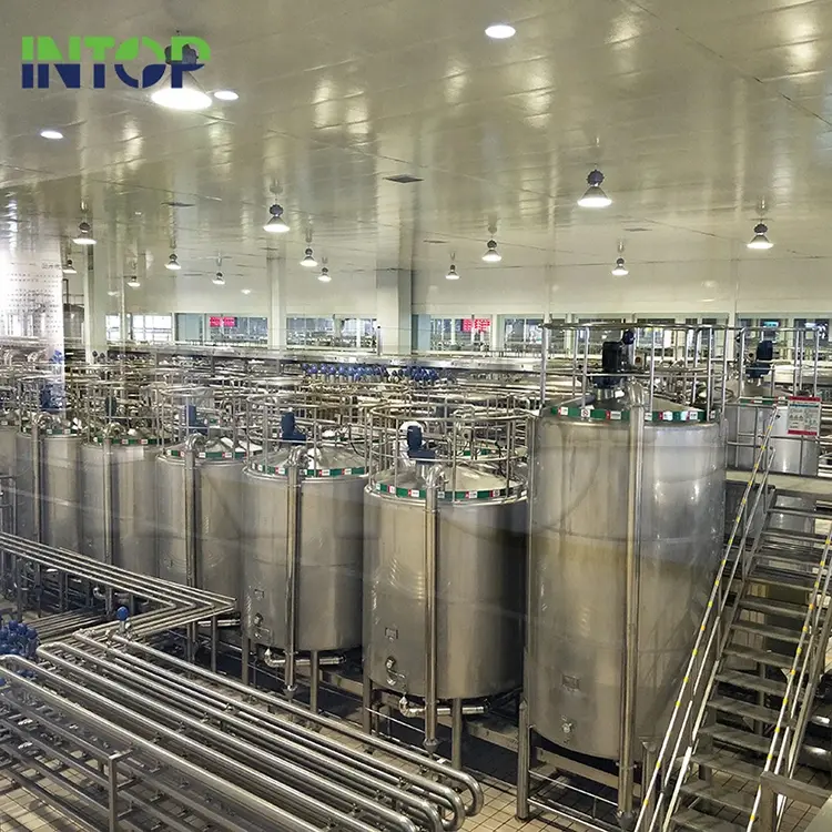 Línea de producción de leche UHT